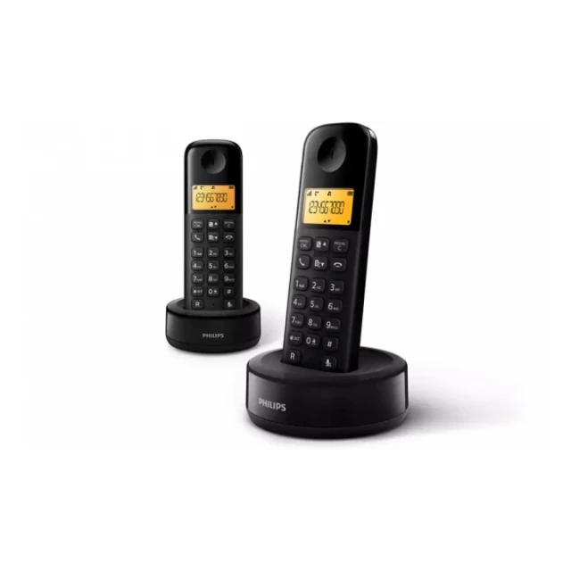 Bežični telefon Philips DB1602B/53 dve slušalice