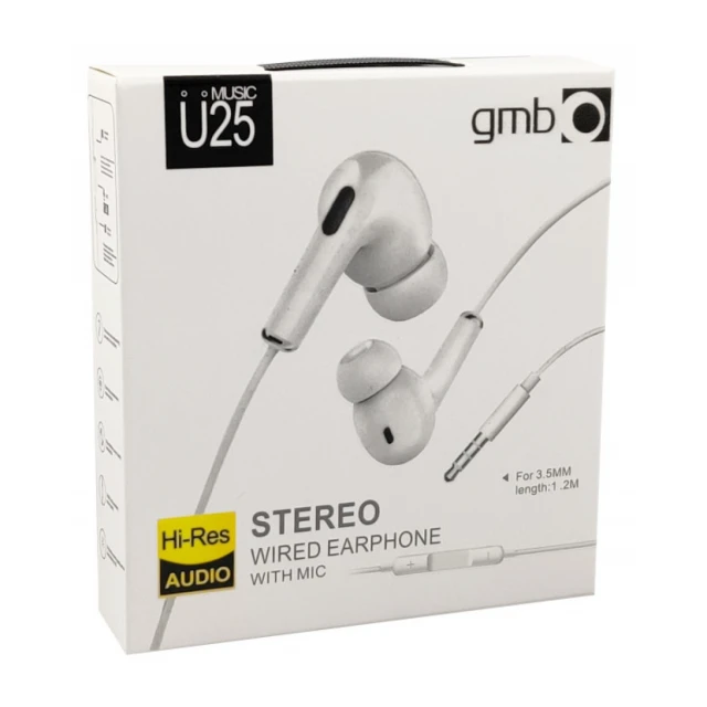 BHP-U25 * Gembird MP3 slusalice sa mikrofonom + volume kontrol (1x3,5mm) ANC (229)