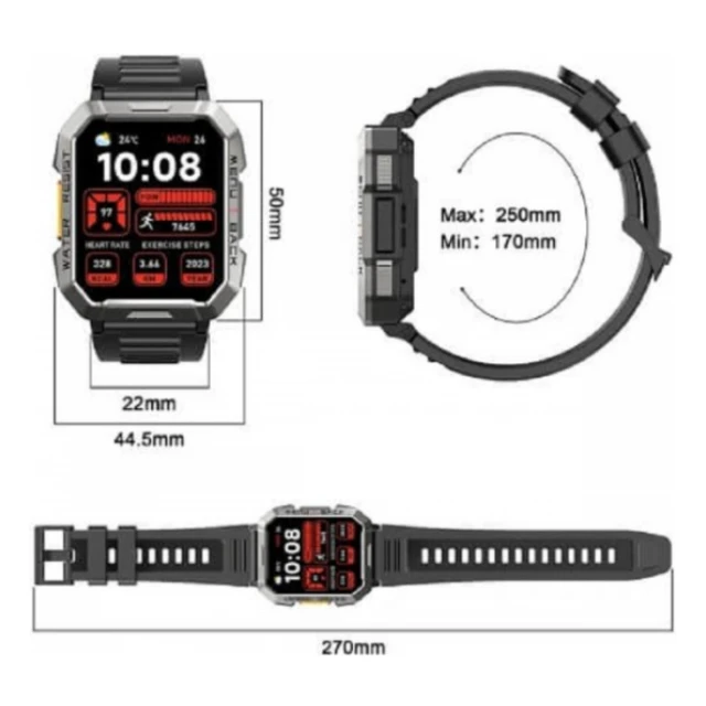 BLACKVIEW W60 Smart Watch