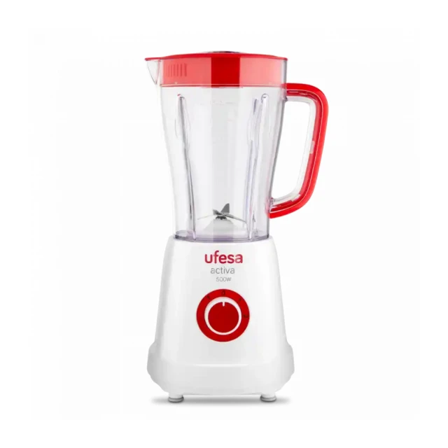 Blender Ufesa BS4707 activa/belo crveni/snaga 500W/zapremina 1.5l