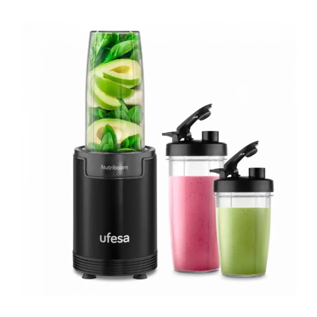 Blender Ufesa Nutriboom/sivi/3 posude/snaga 900W