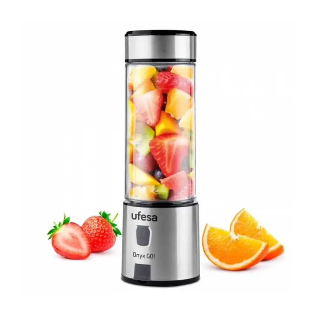 Blender Ufesa Onyx Up/punjivi/sivi/zapremina 400ml