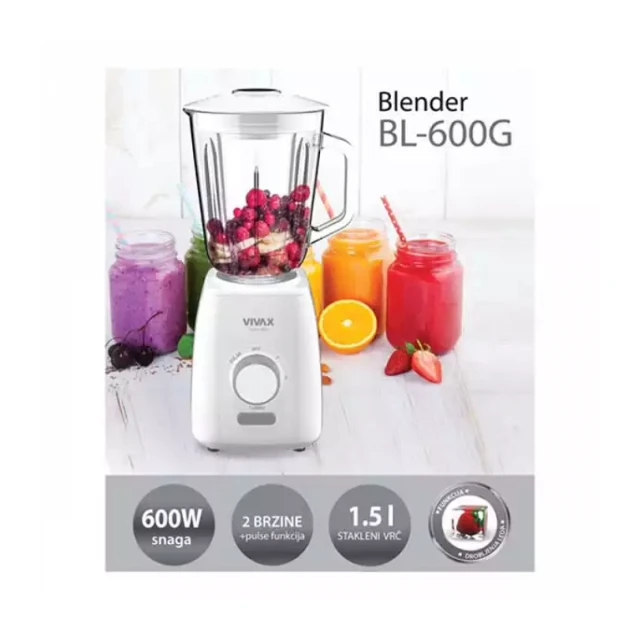 Blender Vivax BL-600G/snaga 600W/posuda 1.5 L