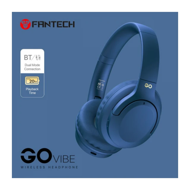 Bluetooth slušalice Fantech GO Vibe WH05 plava