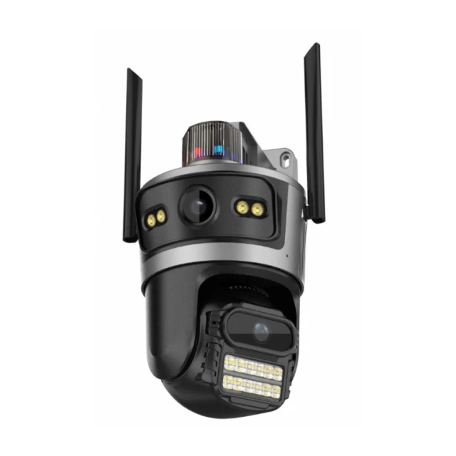 CAM-IP4MP-TQ11-AOV-4G GMB kamera 4MP(2mp+2mp) H.265 EU Solar Camera, 3.8 Inch, ICSEE App, 3.6mm,IP66