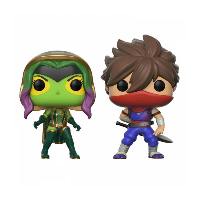 Capcom vs Marvel POP! Vinyl 2-Pack Gamora vs Strider