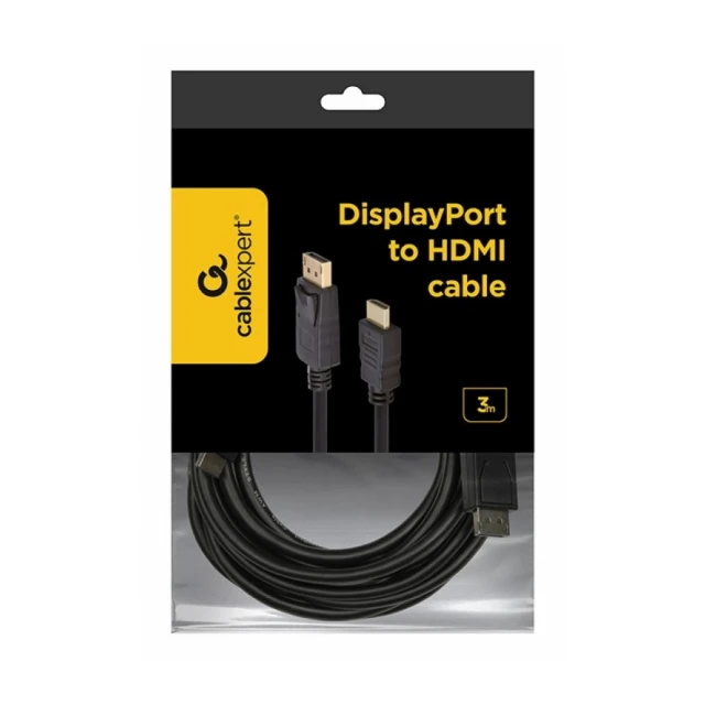 CC-DP-HDMI-3M Gembird DisplayPort na HDMI digital interface kabl 3m