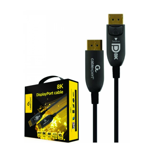 CC-DP8K-AOC-10M Gembird Active Optical Cables (AOC) DisplayPort v.1.4 (8K@60Hz/4K@120Hz) 10m