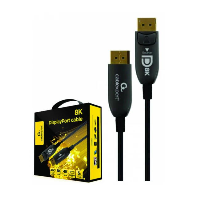 CC-DP8K-AOC-5M Gembird Active Optical Cables (AOC) DisplayPort v.1.4 (8K@60Hz/4K@120Hz) 5m