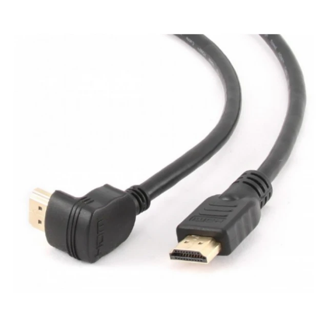 CC-HDMI490-10 Gembird HDMI kabl 4K UHD, Ethernet, konektor pod uglom 90 stepeni 3m A