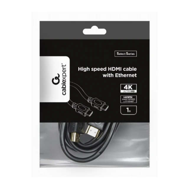 CC-HDMI4L-1M Gembird HDMI kabl v.2.0 ethernet support 3D/4K TV 1m FO