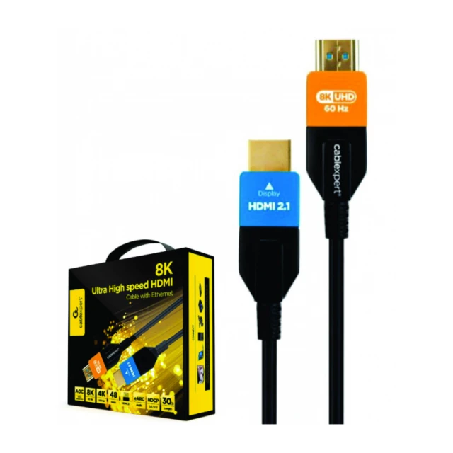 CC-HDMI8K-AOC-30M Gembird Active Optical (AOC) ULTRA High speed HDMI 2.1 8K UHD with Ethernet 30m