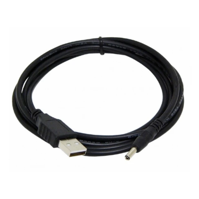 CC-USB-AMP35-6 Gembird USB AM to 3.5 mm power plug cable, 1.8 m, black