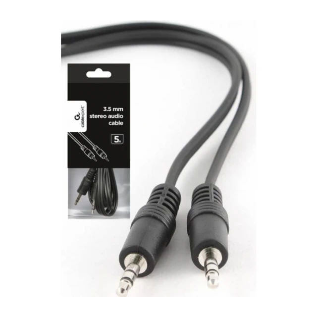 CCA-404-5M Gembird 3.5mm stereo plug to 3.5mm stereo plug audio AUX kabl 5m