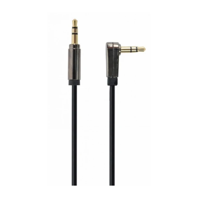 CCAP-444L-6 Gembird 3.5mm stereo plug to 3.5mm stereo plug audio kabl pod uglom pozlaceni kon. 1,8m