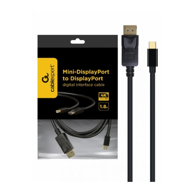 CCP-mDP2-6 Gembird Mini DisplayPort to DisplayPort digital interface cable, 1.8 m