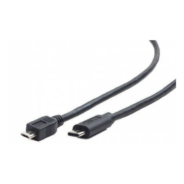 CCP-USB2-mBMCM-1M Gembird USB 2.0 Micro BM to Type-C cable (Micro BM/CM), 1 m