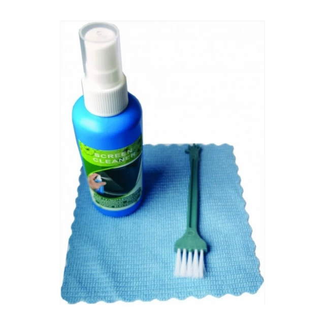 CK-LCD-005 * Gembird Cleaning set 3 in 1, fluid 100ml + brush + towel, set za ciscenje(99)