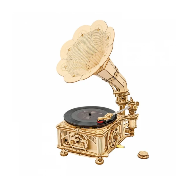 Classical Gramophone (Electric rotate mode & Hand rotate mode)