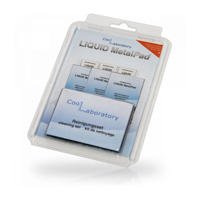 Coollaboratory Liquid MetalPad 3x CPU, 3x GPU, 1x set za ciscenje