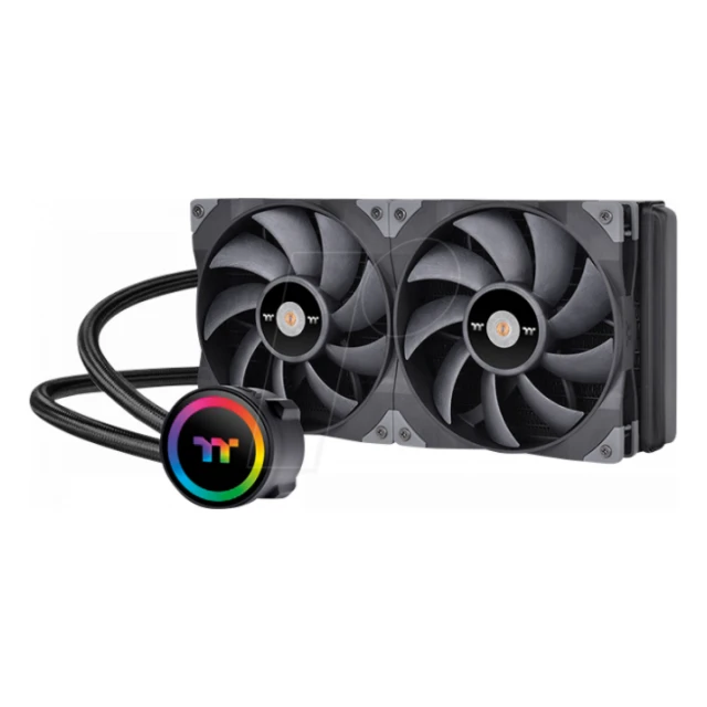 CPU Cooler Thermaltake TOUGHLIQUID 280 ARGB Black, CL-W320-PL14BL-A