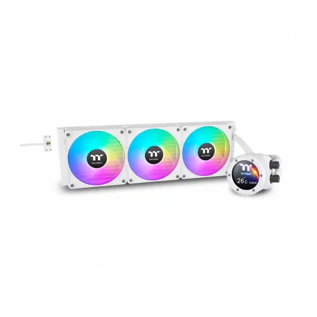 CPU vodeno hladjenje ThermalTake TH420 V2 Ultra EX ARGB AIO Snow