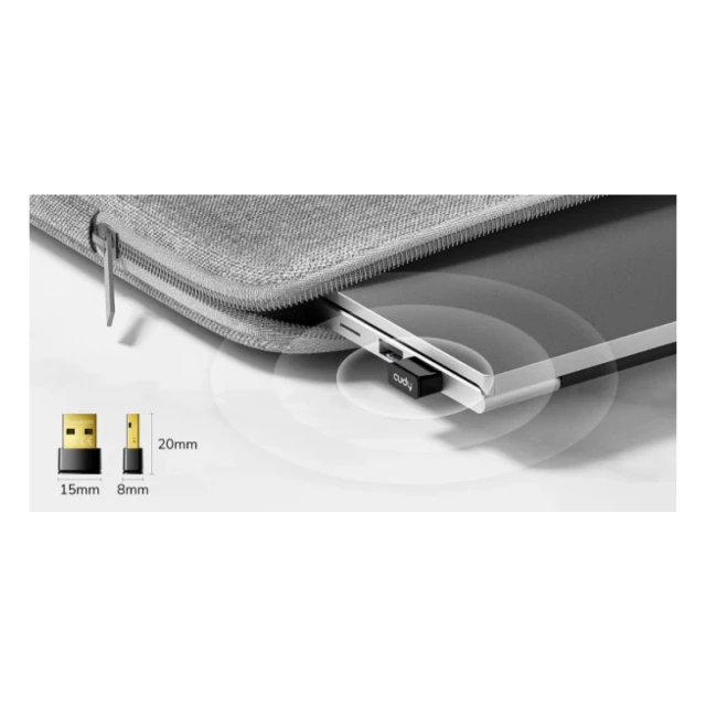 Cudy BU530 Bluetooth 5.3, Nano USB Adapter (alt.BTD-MINI)