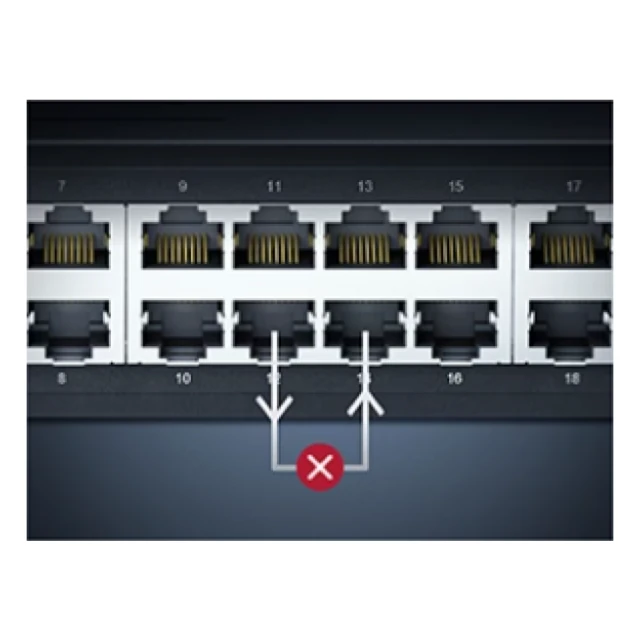 Cudy GS1024L, 24-Port 10/100/1000M Gigabit 16x Gbit RJ45 Rackmount Switch