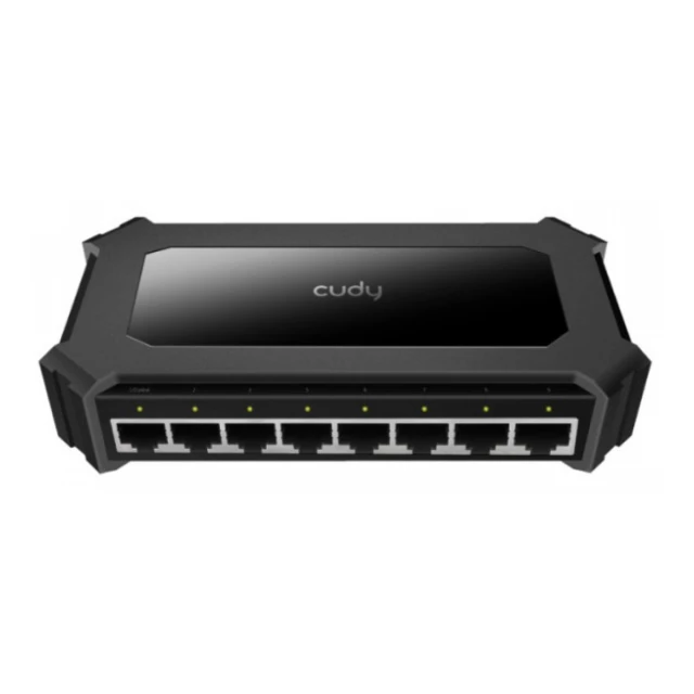 Cudy GS108D 8-Port Gbit desktop Switch, 8x RJ45 10/100/1000 (Alt.PFS3008-8GT-L)