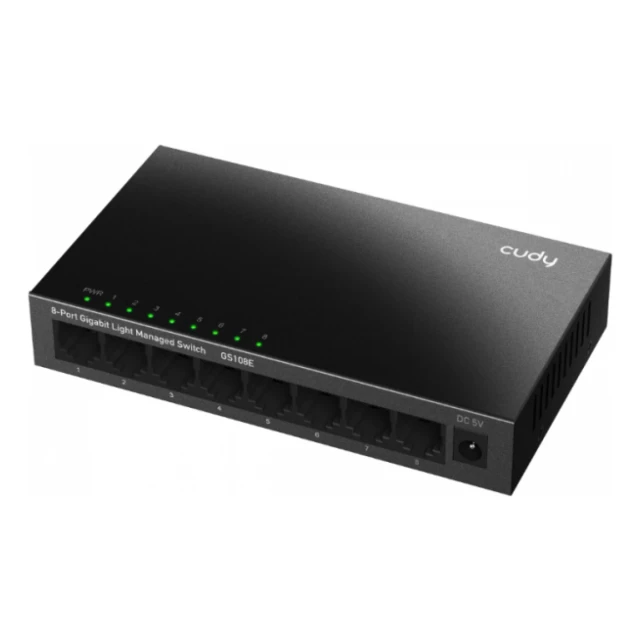 Cudy GS108E 8-Port Gigabit Light Managed Switch