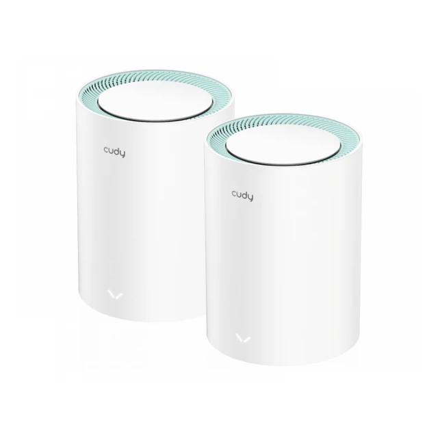 CUDY M1200 AC1200 Dual Band Whole Home Wi-Fi Mesh System 