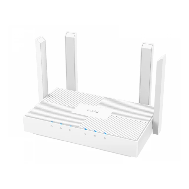 Cudy WR1300E AC1200 Dual Band 2.4+5Ghz Wi-Fi Ruter 1W/3LAN Gbit,4x5dBi Wisp/AP/REP