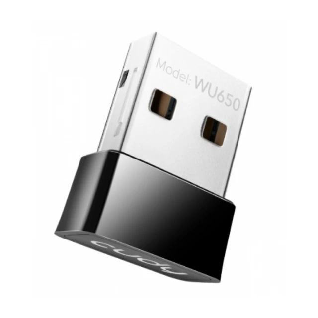 Cudy WU650 AC650 Wi-Fi Dual Band 2.4+5Ghz USB MINI Adapter, 2dBi longe range, Soft AP (Alt.U9)