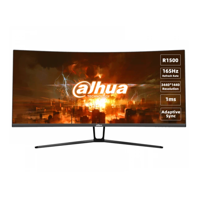 DAHUA 34 inča LM34-E330C WQHD Gaming zakrivljeni monitor 