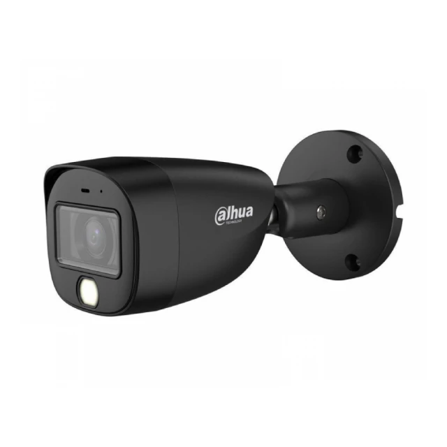 DAHUA HFW1200CM-IL-A-0280B-S6-BLACK 2MP Smart Dual Light HDCVI Fixed-focal Bullet kamera 