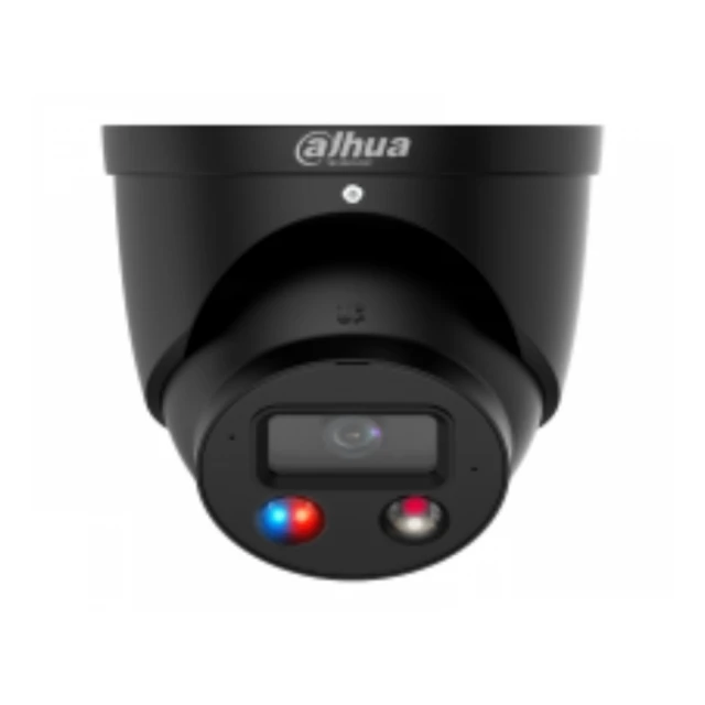 DAHUA IPC-HDW3549H-AS-PV-0280B-S5-BLACK 5MP Smart Dual Illumination Active Deterrence Fixed-focal Eyeball WizSense Network Camera crna 