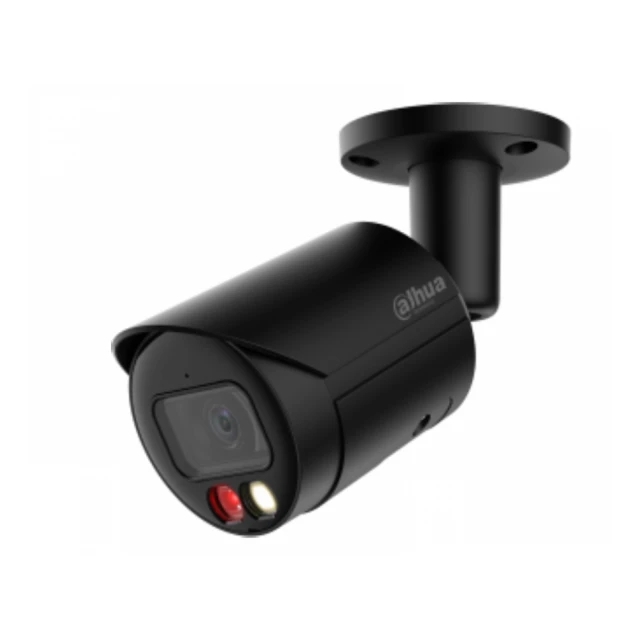DAHUA IPC-HFW2449S-S-IL-0280B-BLACK 4MP Smart Dual Light Fixed-focal Bullet WizSense Network kamera crna 