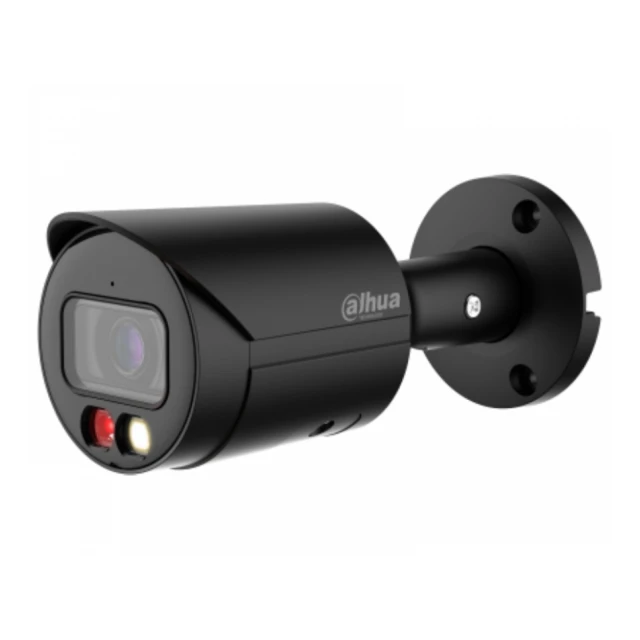 DAHUA IPC-HFW2849S-S-IL-0280B-BLACK 8MP Smart Dual Light Fixed-focal Bullet WizSense Network Camera crna 