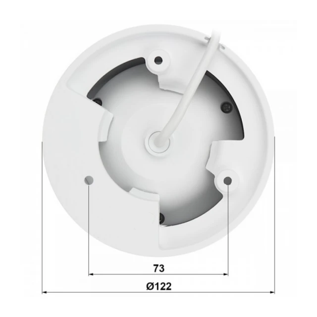 Dahua kamera IPC-HDW-1431S-0280B-S4 4mpx 2.8mm 30m ip67