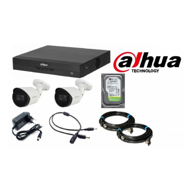 Dahua SET-02 * Kamere + DVR FULL HD 1TB, gotov kabl 2x10m (11690)