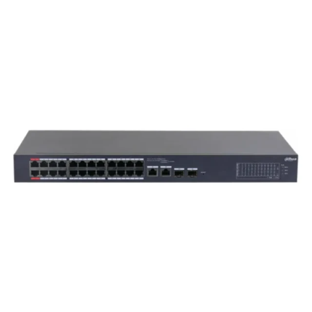 Dahua switch DCS4226-24ET-375, CLOUD UPRAVLJIVI LAYER 2 POE 26-PORTNI SA 2 RJ45 UPLINK-A I 2 SFP