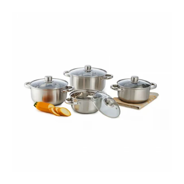 DAJAR DJ68716 SET ŠERPI 1/4 INOX 8 DELOVA