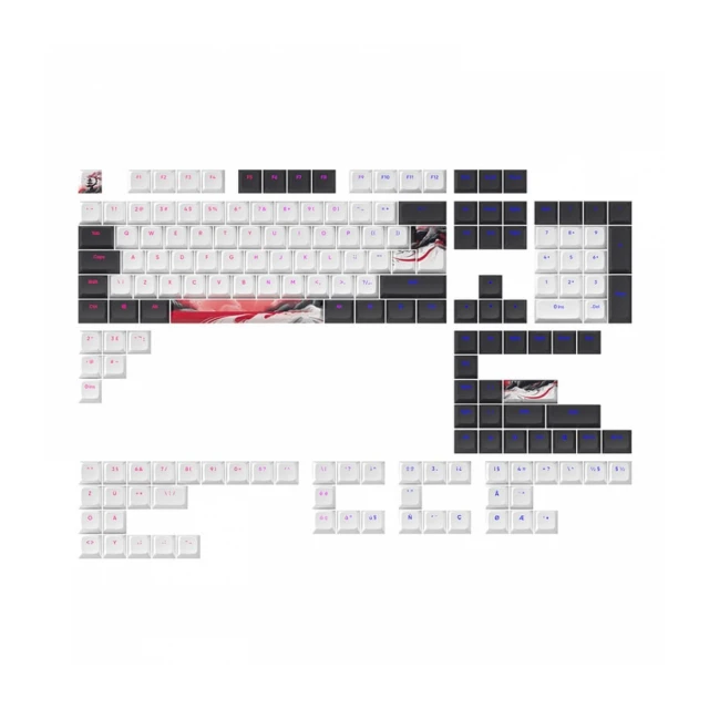 Dark Project - Kyoto Keycaps [ANSI & ISO]