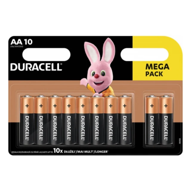 Duracell AA PAK10 CK, Basic nova 1.5V LR6 MN1500, ALKALNE baterije duralock