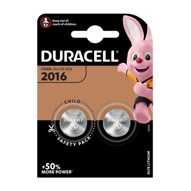 Duracell LM CR2016 LITHIUM 3V PAK2 CK baterije dugme