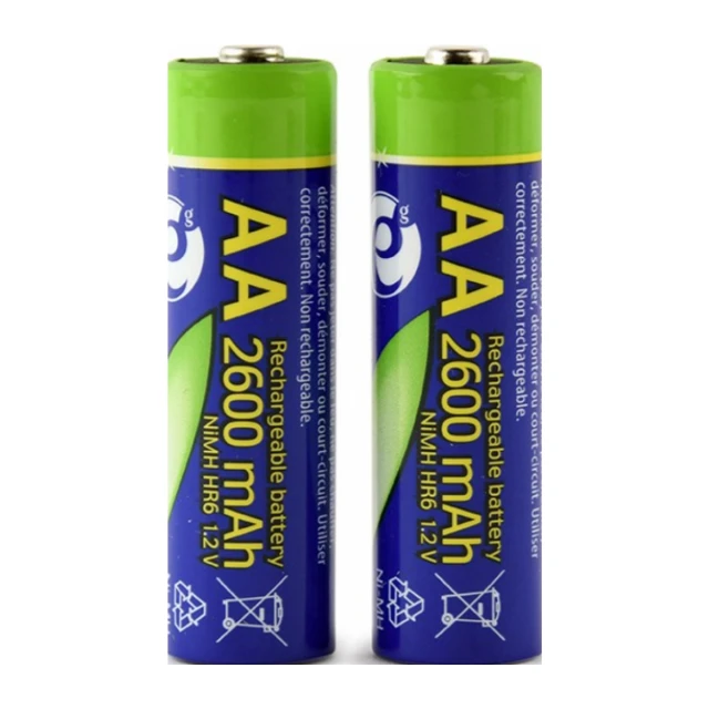 EG-BA-AA26-01 ENERGENIE 2600mAh AA, PAK2 CK, PUNJIVE NiMH baterije (rechargeable)