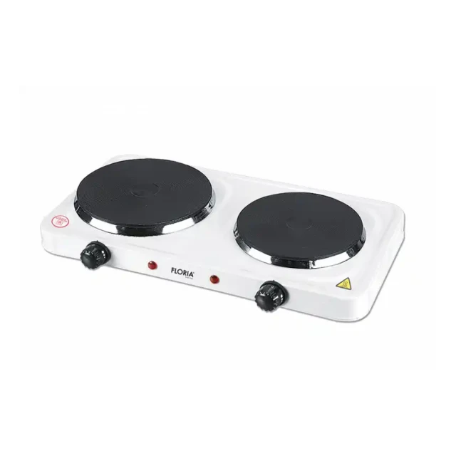 Električni rešo Zilan ZLN2843/Snaga 2500W/Dve ringle/beli
