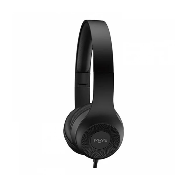 Enyo Foldable Headphones with Microphone Black