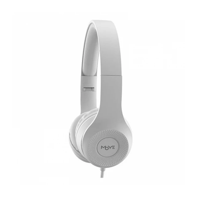 Enyo Foldable Headphones with Microphone Light Gray