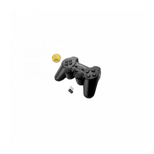 ESPERANZA EGG108K  BEŽIČNI GAMEPAD 2.4GHZ PS3/PC USB  GLADIATOR CRNI